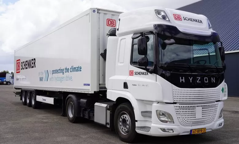 DB Schenker a început să folosească primul camion cu hidrogen