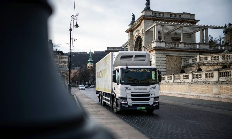 Scania a livrat primul camion electric în Ungaria