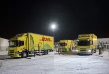 Scania livrează trei noi stații de încărcare rapidă Kenpower către Falkenklev Logistik