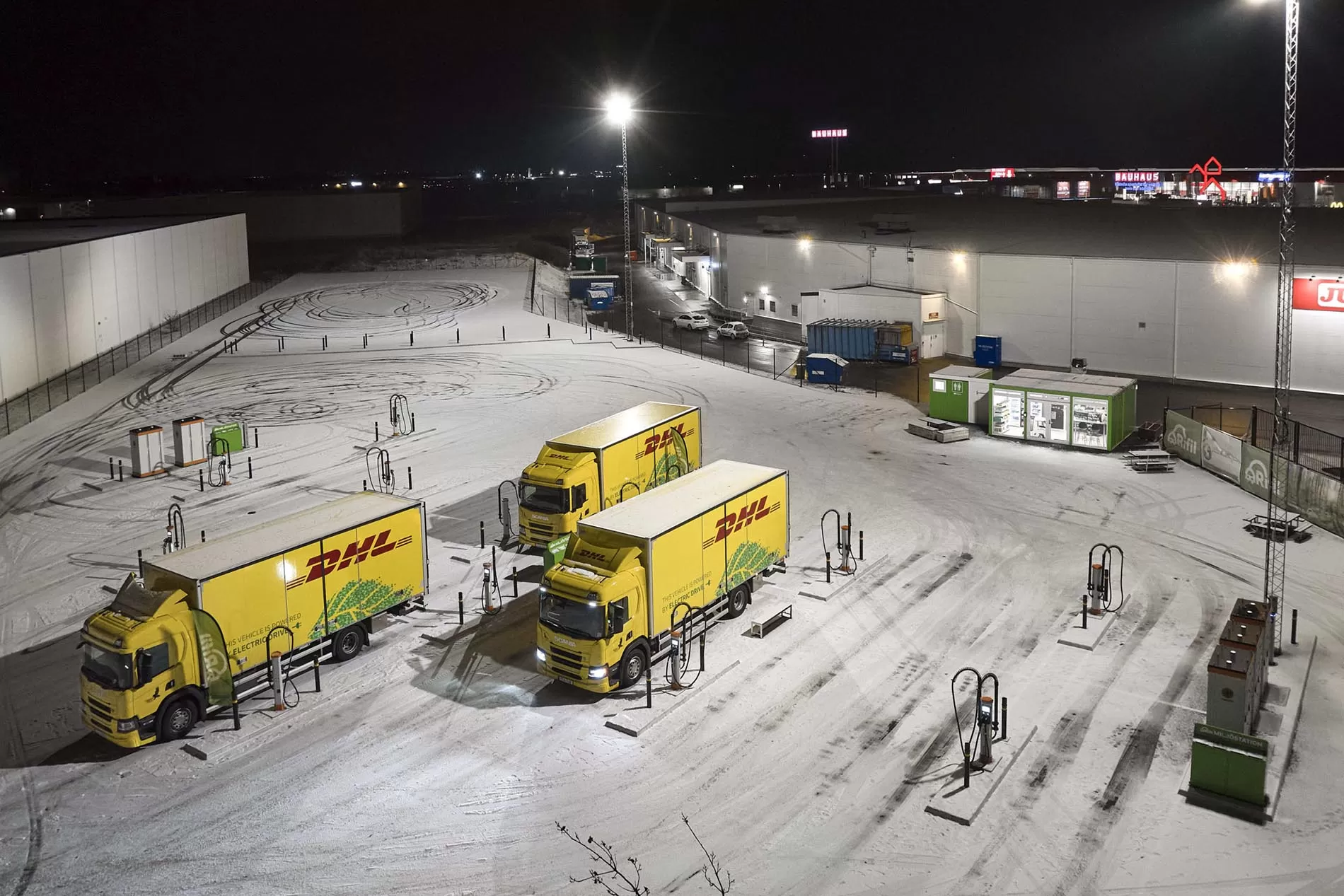 Scania livrează trei noi stații de încărcare rapidă Kempower către Falkenklev Logistik 3 Scania livrează trei noi stații de încărcare rapidă Kenpower către Falkenklev Logistik