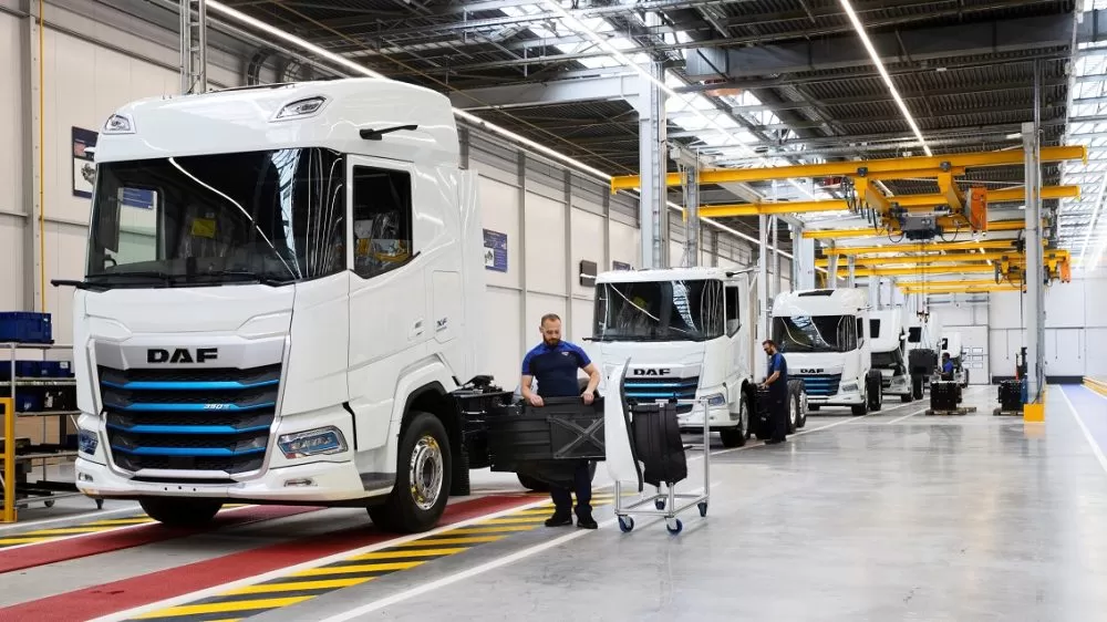 DAF a deschis oficial fabrica Electric Truck Assembly