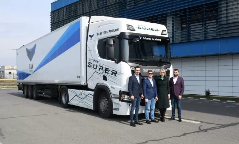 Primul Scania Super din flota FAN Courier