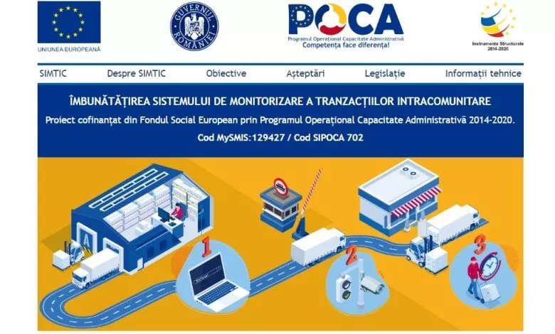 ANAF introduce Sistemul Informatic de Monitorizare a Tranzacțiilor Intracomunitare