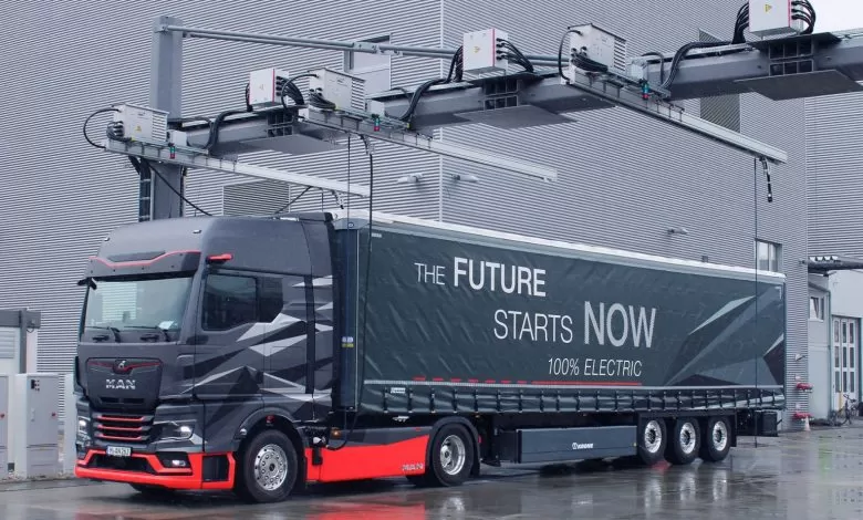 Încărcătoare CCS și MCS pentru camioane electrice instalate la MAN în München