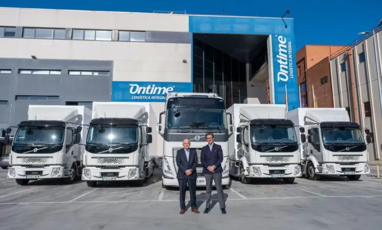 Ontime a adăugat 20 de noi camioane electrice Volvo în flotă