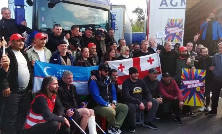 Victorie majoră pentru șoferii greviști din parcarea Gräfenhausen
