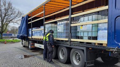 Control amplu care a vizat transportul de mărfuri periculoase în Hamburg