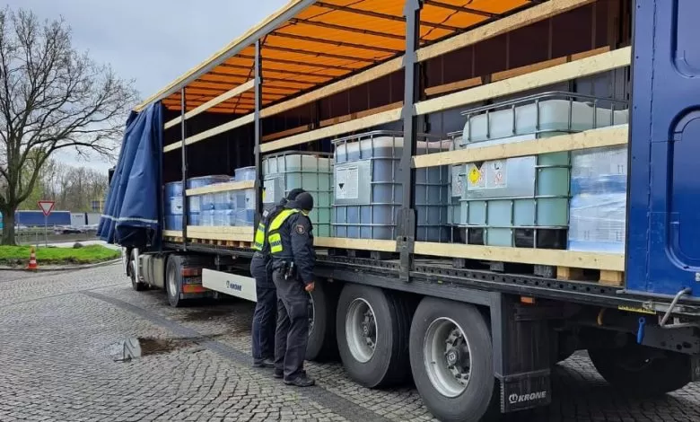 Amplu control privind transportul de mărfuri periculoase în Hamburg 1 Control amplu care a vizat transportul de mărfuri periculoase în Hamburg