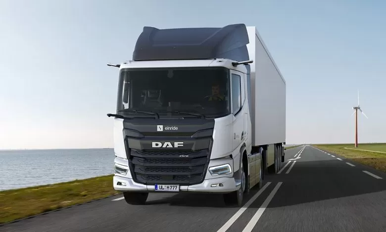 Einride a comandat 50 de camioane electrice DAF