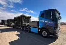 Camion electric de 170 de tone, în Australia