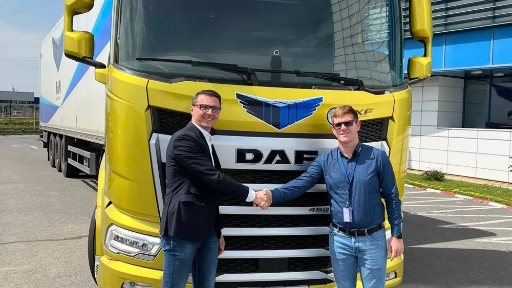 DAF XF de ultimă generație pentru FAN Courier