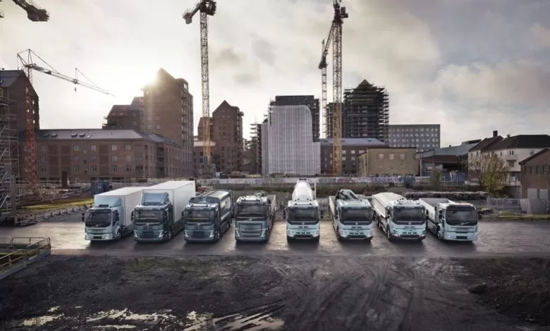 Holcim comandă 1.000 de camioane electrice Volvo