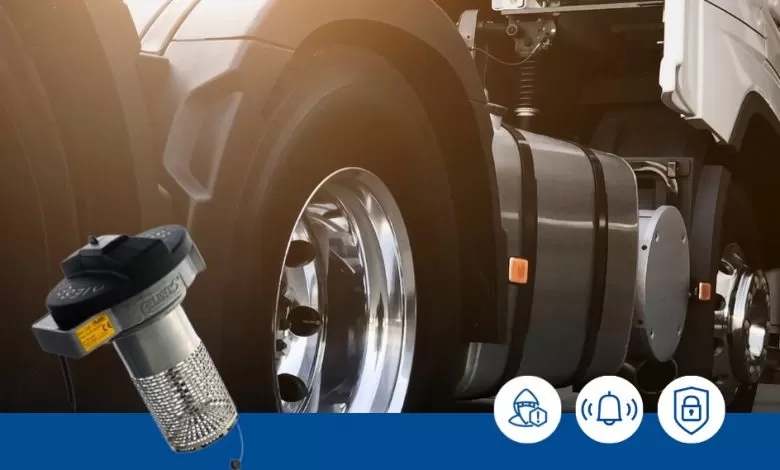 Bușon de rezervor cu alarmă sonoră de 125 dB