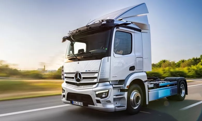 Cursă Germania - Turcia pentru eActros 300 Tractor