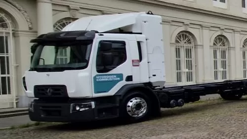 Prototip Renault Trucks cu motor cu combustie alimentat cu hidrogen