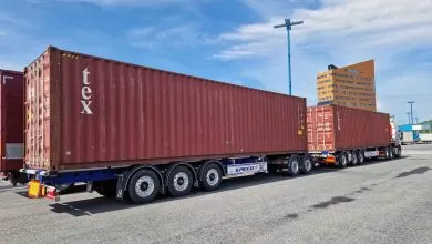 20 de șasiuri port-container ușoare Kässbohrer K.SHG L pentru Speed Oy