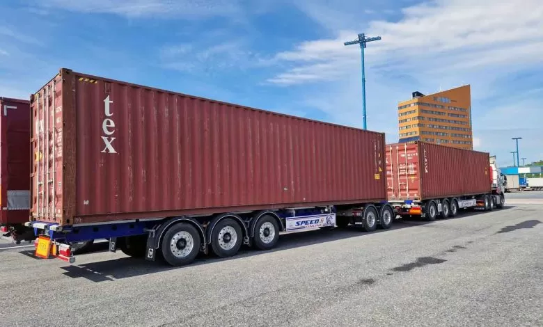 20 de șasiuri port-container ușoare Kässbohrer K.SHG L pentru Speed Oy