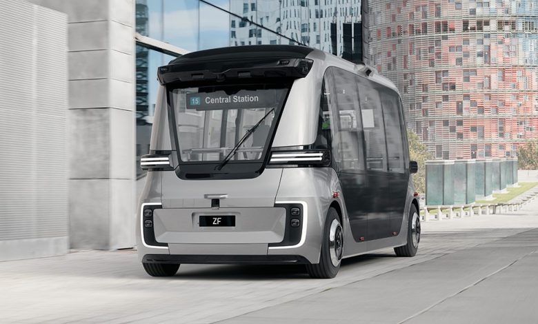 ZF prezintă o nouă generație de vehicul autonom pentru navetă