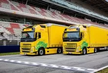 DHL face logistica Formula 1 cu 18 camioane alimentate cu HVO