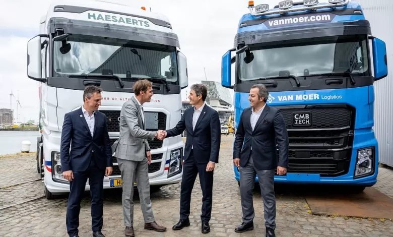 CMB.TECH și Ford Trucks, parteneriat pentru camioane duale diesel-hidrogen