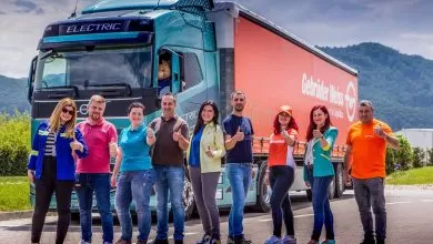 Gebrüder Weiss România a testat în premieră un camion electric