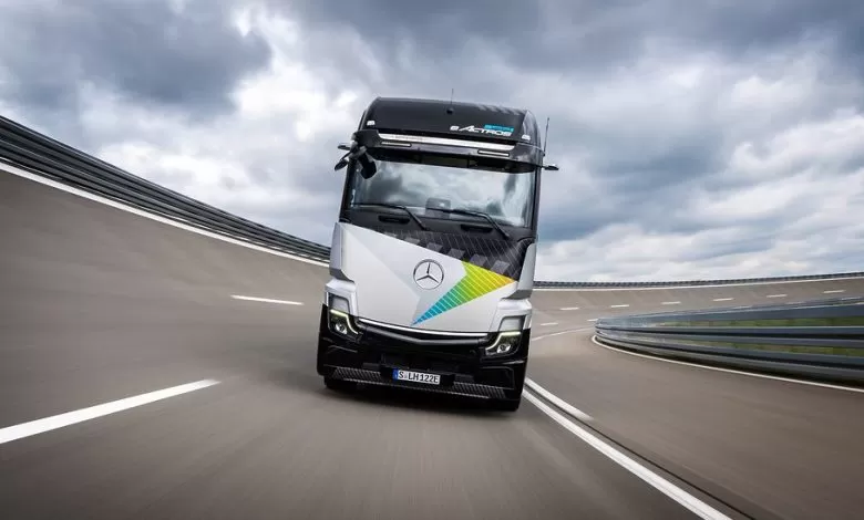 eActros LongHaul va fi prezentat în octombrie, ca eActros 600