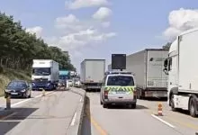Germania: Neatenția la volan a provocat două accidente de camion pe A2
