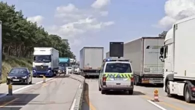 Germania: Neatenția la volan a provocat două accidente de camion pe A2