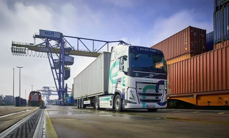Contargo transportă cafea Tchibo cu două camioane electrice 1 Contargo și Tchibo folosesc camioane electrice pentru livrările din Hamburg