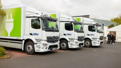 DSV utilizează camioane electrice în operațiunile de distribuție