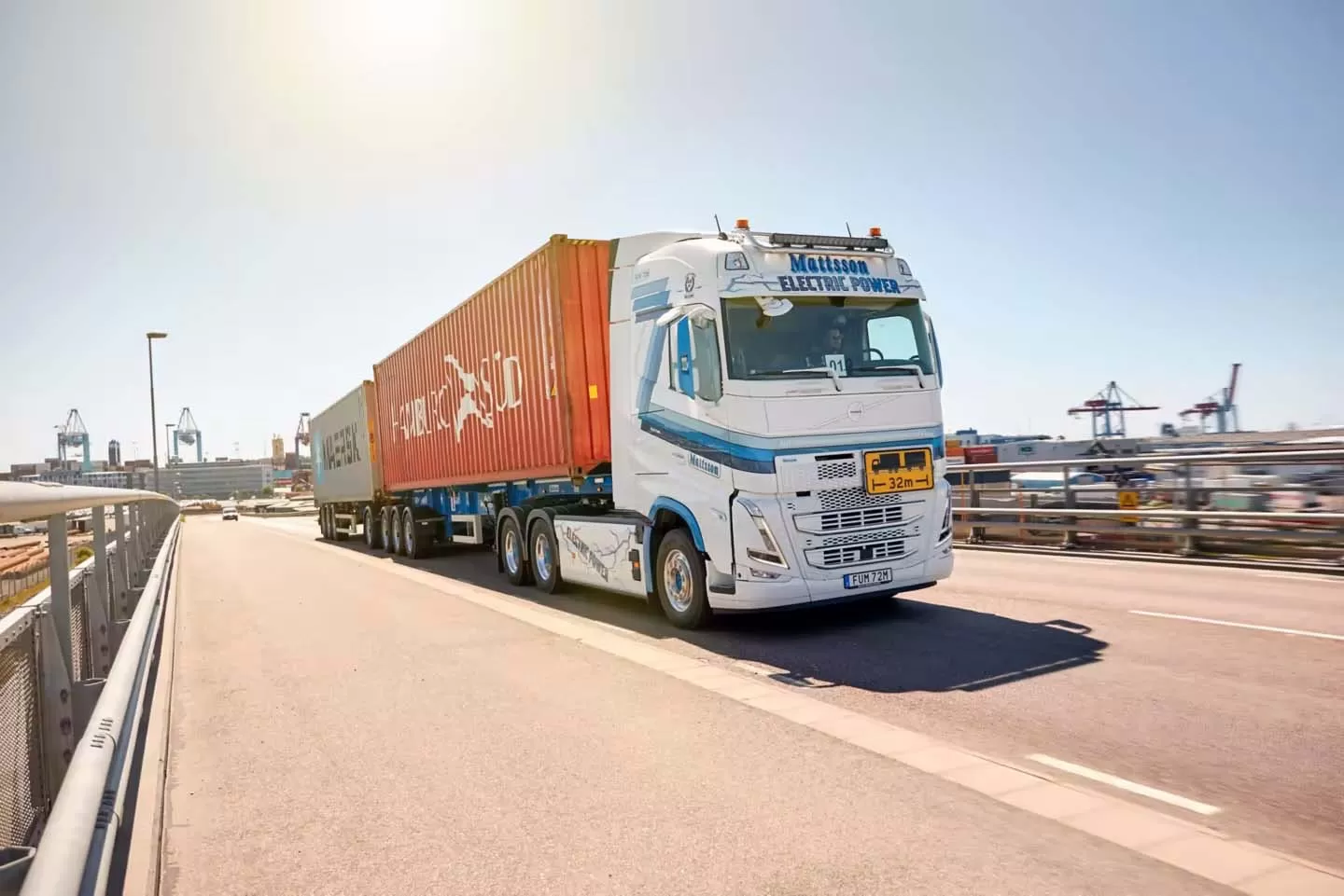 cap tractor electric volvo fh pe drum