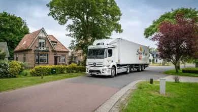 Simon Loos a introdus în flotă primul cap tractor electric eActros