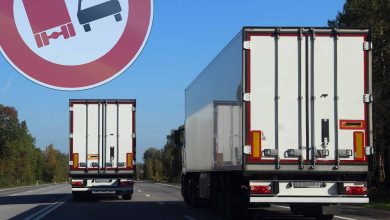 Intră în vigoare interdicția de depășire a camioanelor în Polonia