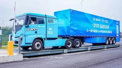 Un camion electric de 40 de tone a mers 817 km fără reîncărcare