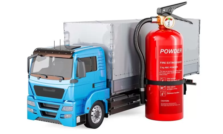 Regulile privind stingătoarele de incendiu în camion din Belgia