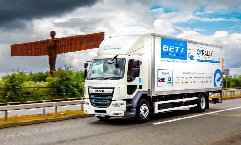 DAF LF Electric a terminat cu succes EV Rally 2023