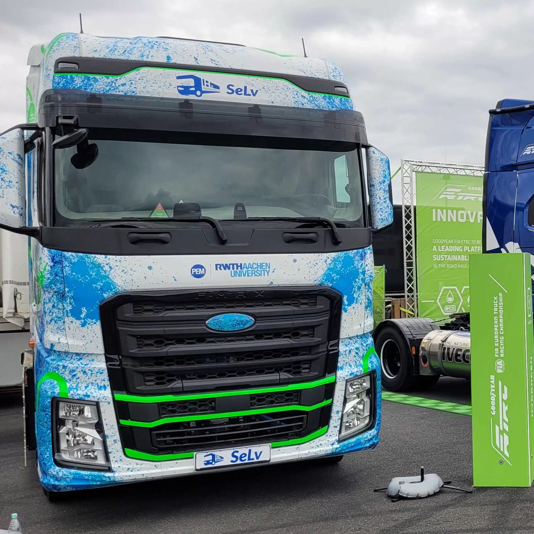 Ford Trucks prezent pentru a doua oară la Nürburgring 5 20230713 Innovations F MAX der RWTH Aachen