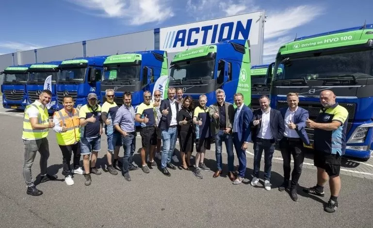 Flotă de 150 de camioane alimentată doar cu biodiesel HVO 1 Flotă de 150 de camioane alimentată doar cu biodiesel HVO