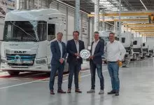 Cornelissen comandă 20 de autotractoare DAF XD Electric