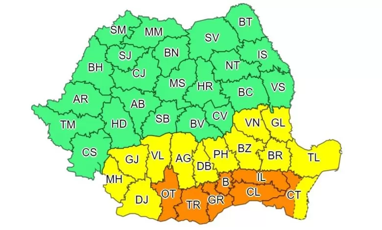 România: Restricții pentru camioane cauzate de caniculă în perioada 22-23 iulie