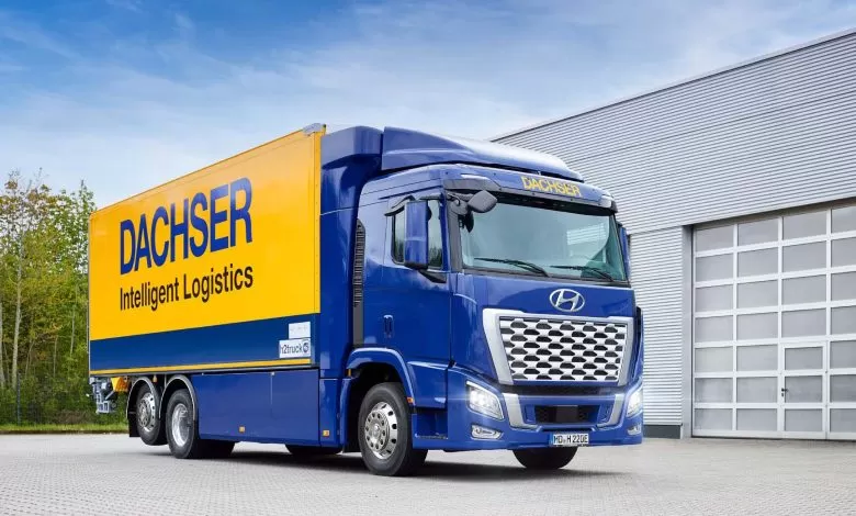 DACHSER a început testele cu primul camion pe hidrogen 1 dachser camion hidrogen hyundai