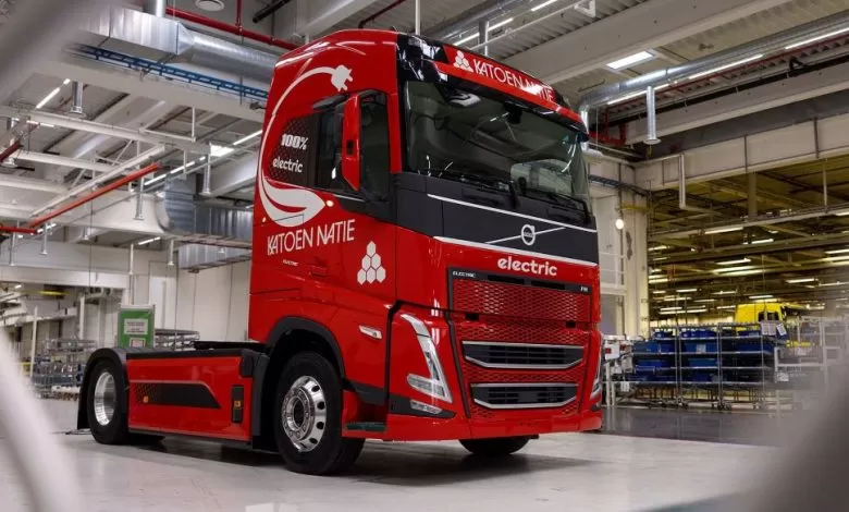 Volvo Trucks a produs primul camion electric în Belgia