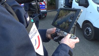 Franța: Poliția controlează camioanele cu drone