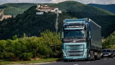 KSC a făcut primul transport special cu un Volvo FH Electric 11 KSC a făcut primul transport special cu un Volvo FH Electric