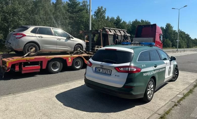 Trei șoferi și-au pierdut permisul la controlul unui singur camion