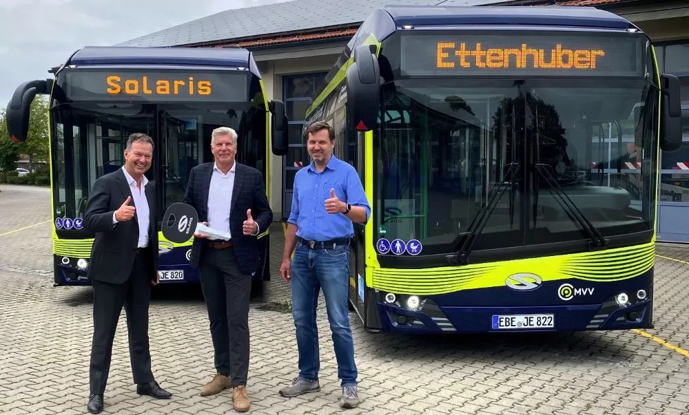 Zece autobuze Solaris alimentate cu hidrogen livrate în Bavaria 3 Zece autobuze Solaris alimentate cu hidrogen livrate în Bavaria