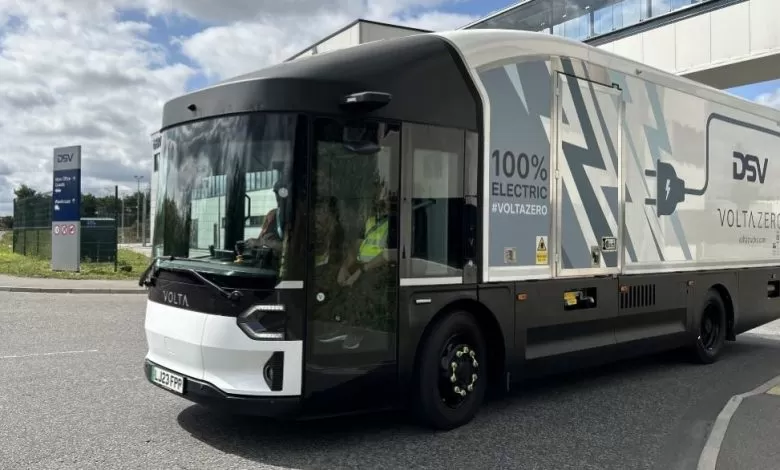 DSV testează camionul electric Volta Zero în Marea Britanie