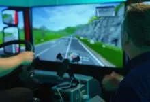 Șoferii Waberer's se antrenează pe simulator