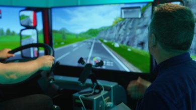 Șoferii Waberer's se antrenează pe simulator