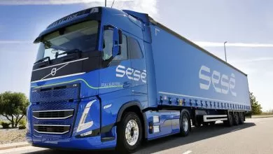Sesé utilizează unui camion electric pentru transportul aerian de marfă